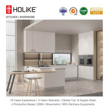 Modern Industrial Style Home Furniture Laminate Wooden Kitchen Cabinet